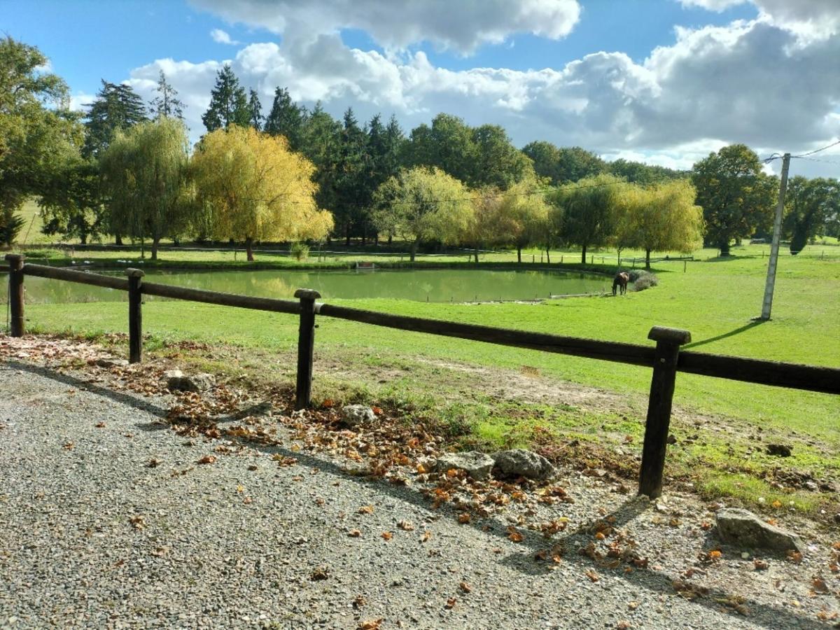 ホテル La Ferme Des Bigornes Châtillon-sur-Indre エクステリア 写真
